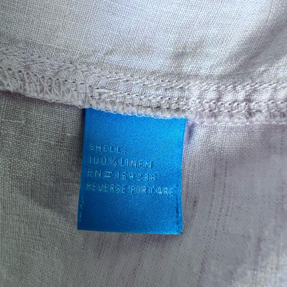 J. Mclaughlin Size Small Pink Linen Button Up $188 - image 3